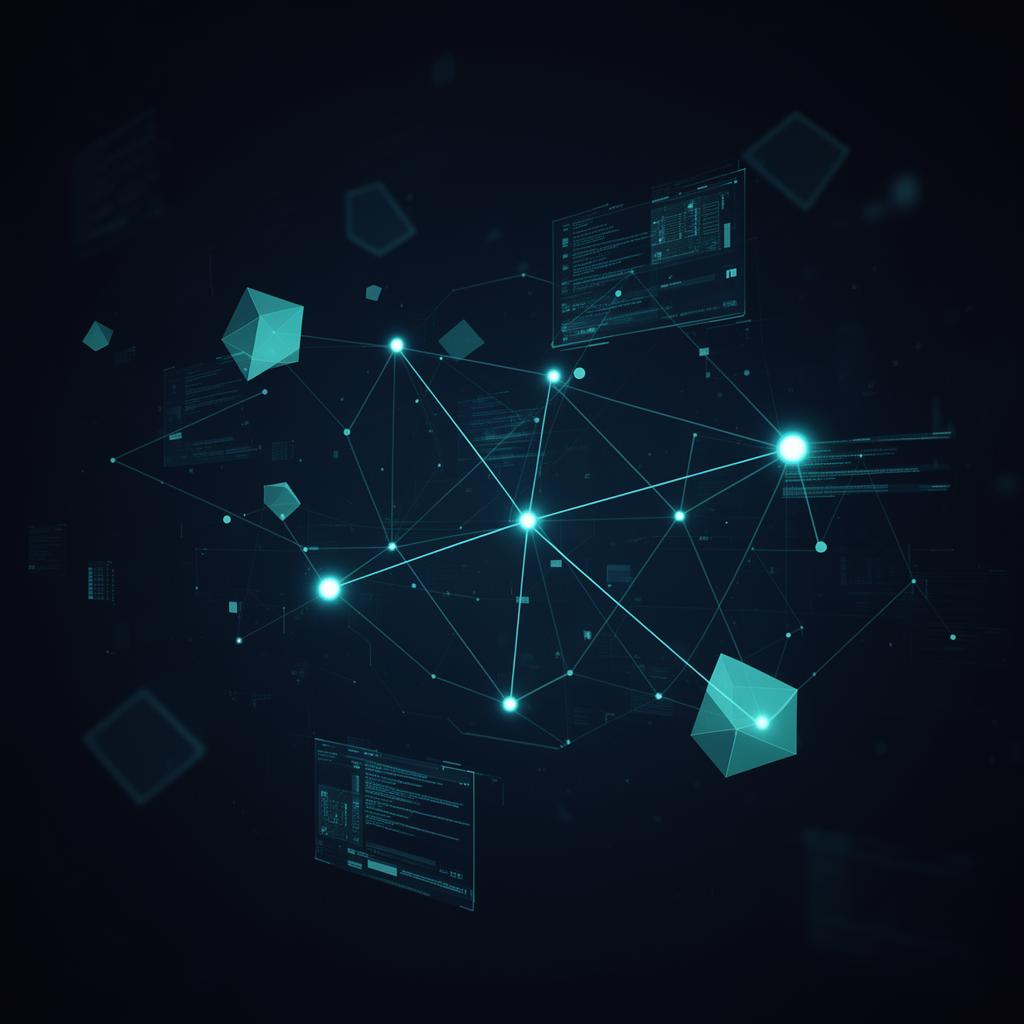 Enterprise AI network visualization